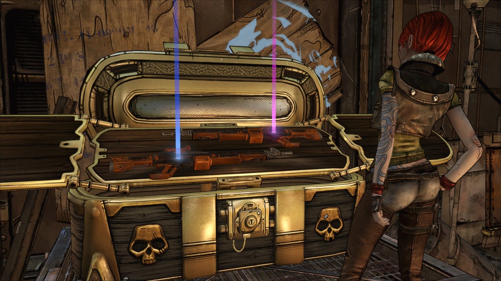 Finding loot in Borderlands (2009)