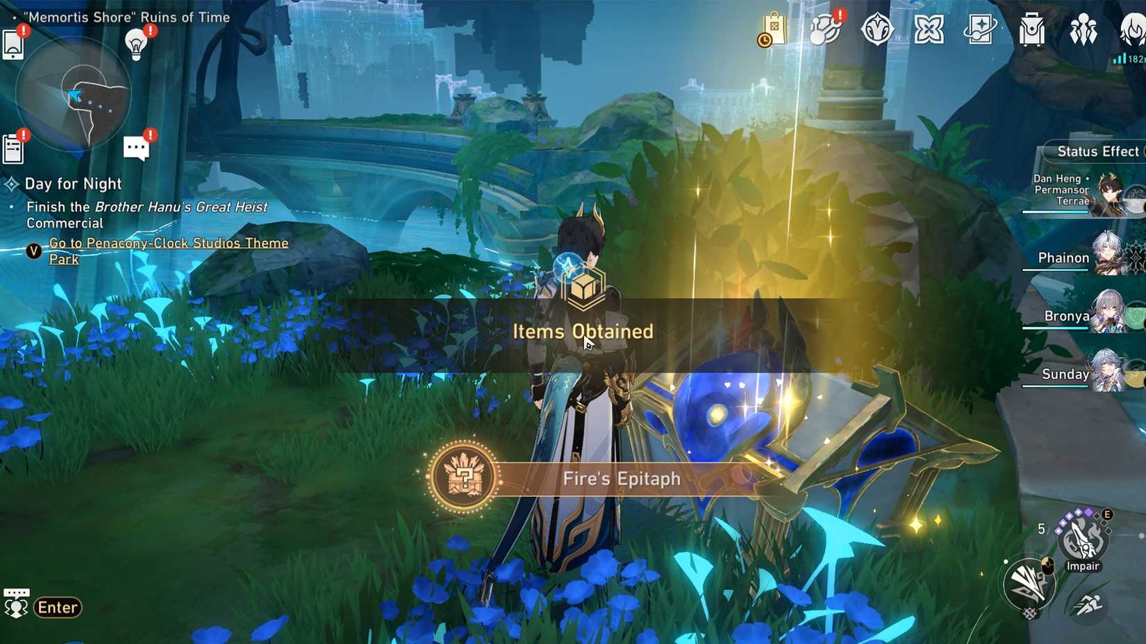 Fire inscription achievement of HSR Honkai Star Rail