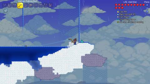 Fishing in Terraria