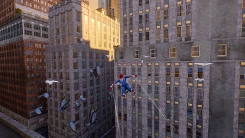Flying in Marvel's Spider-Man 2