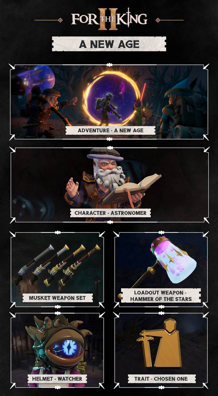 for the king 2 fallen oaths dlc contents