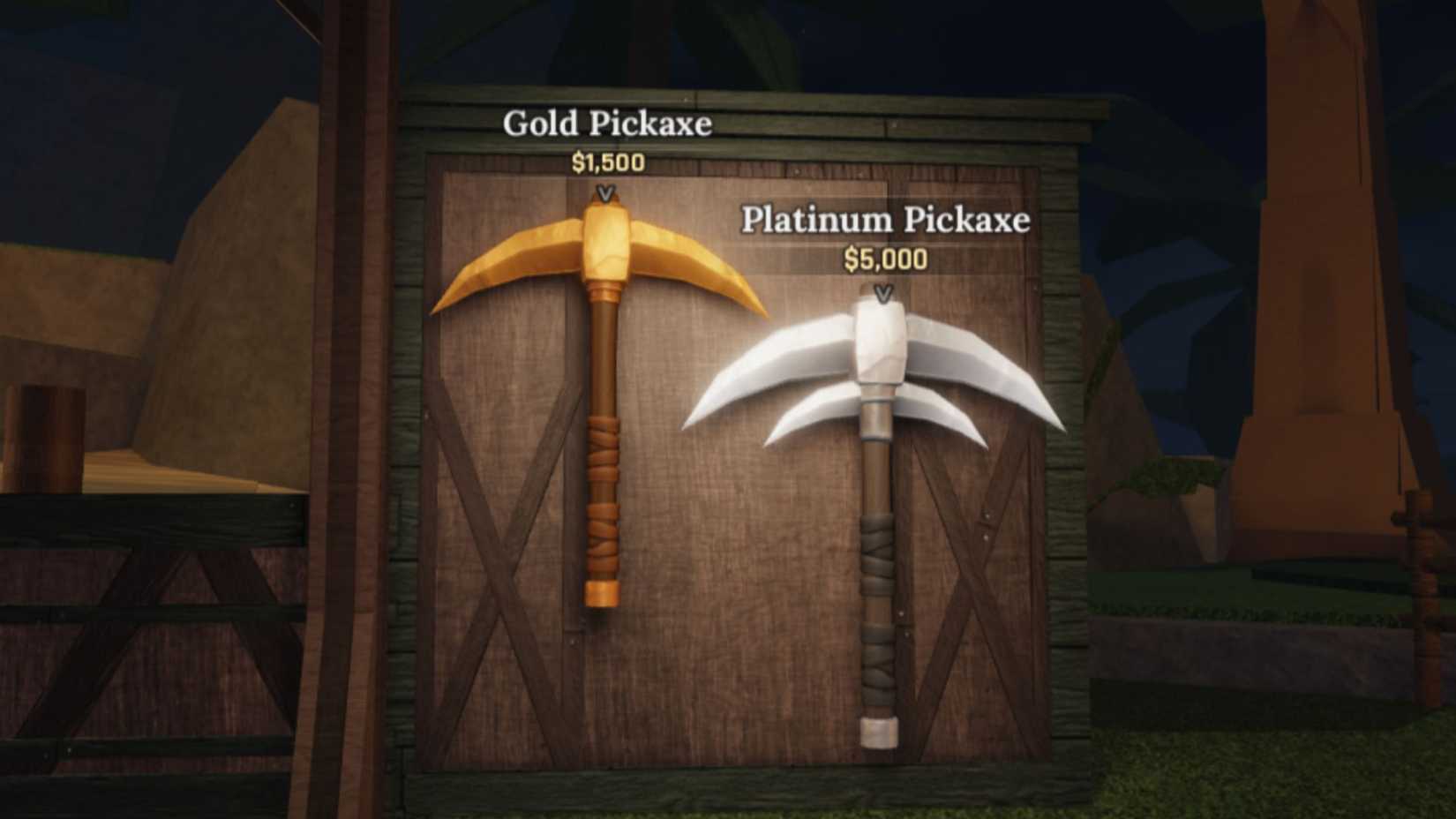 The Forge pickaxe