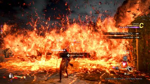 Forspoken Frey uising Conflagration spell