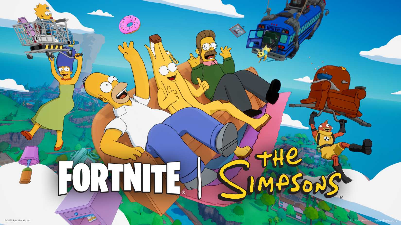 Temporada de Os Simpsons em Fortnite