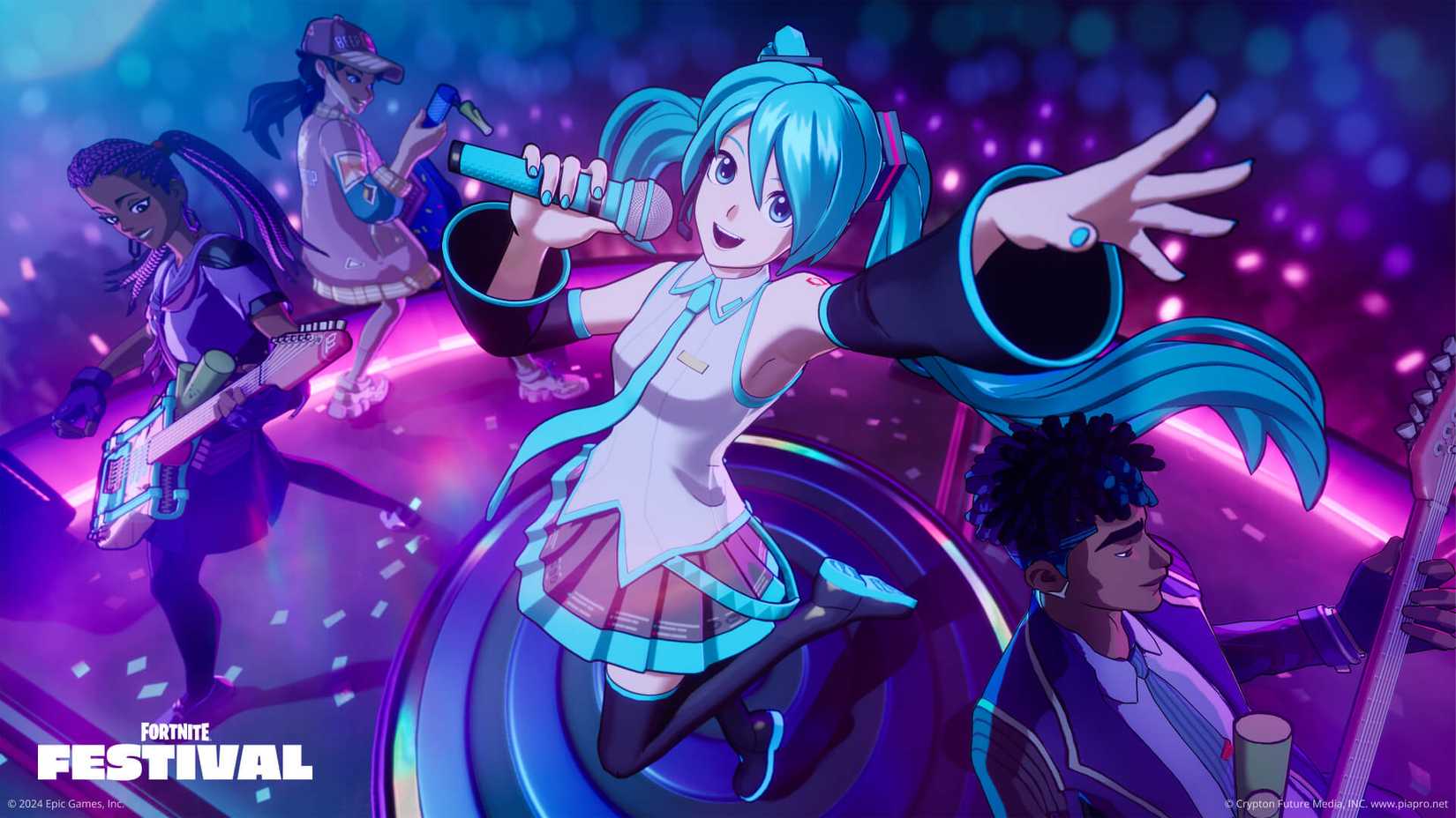 Fortnite Festival Hatsune Miku