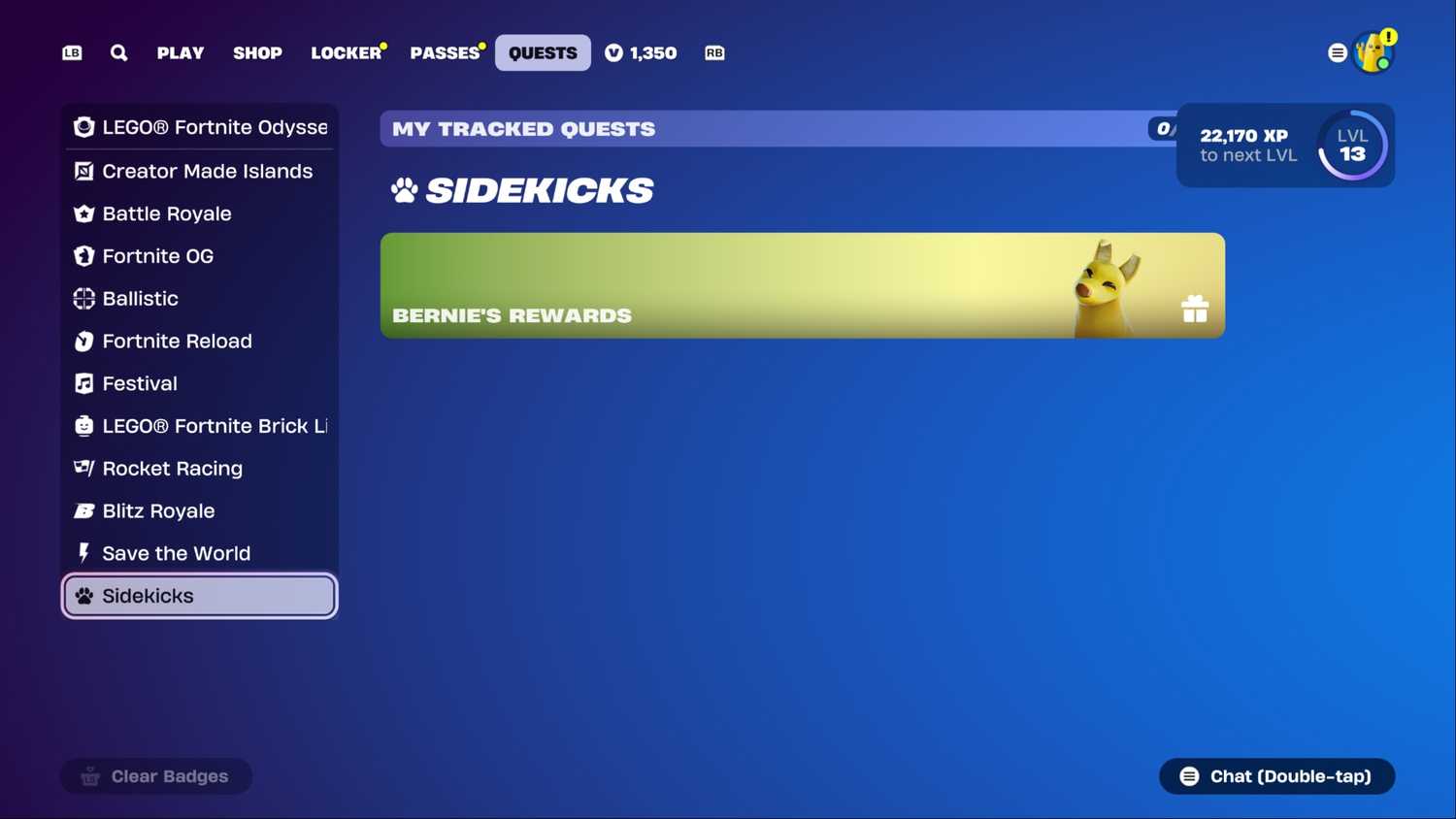 Quest Sidekick Fortnite