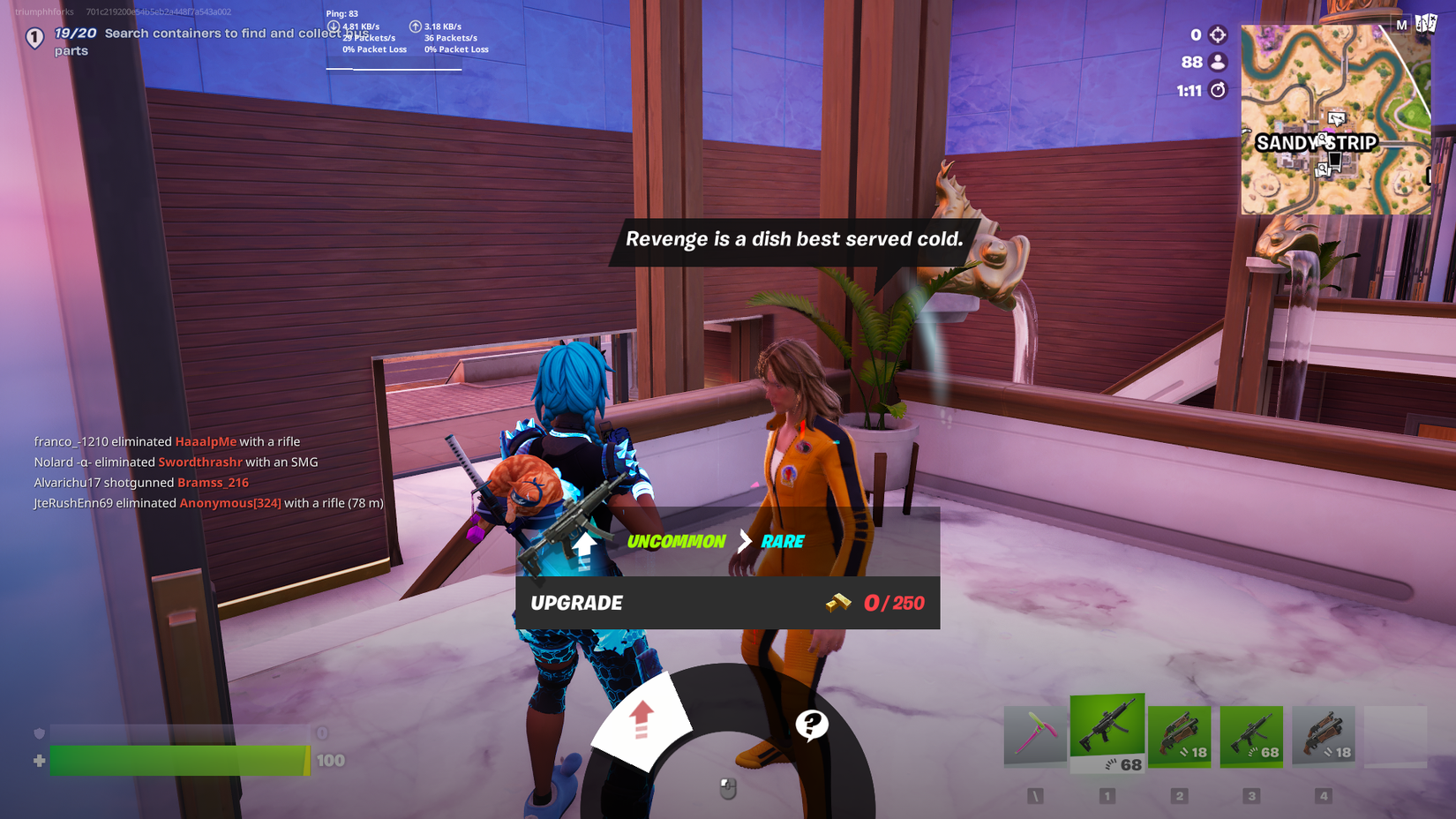 Fortnite upgrade service