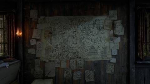 Francis Sinclair's wall map