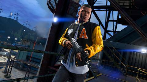 Franklin in Grand Theft Auto 5