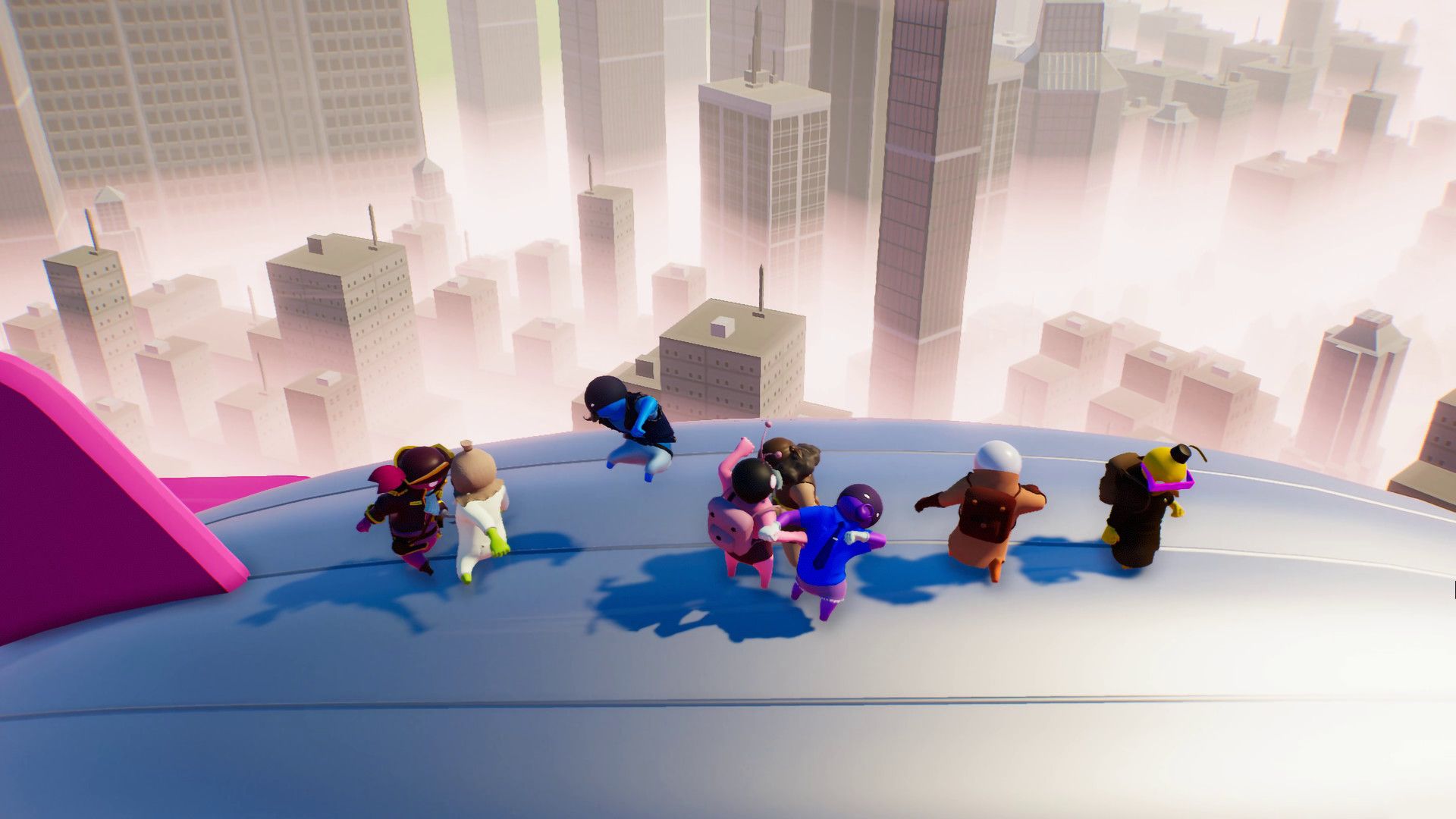 Gang Beasts huge group