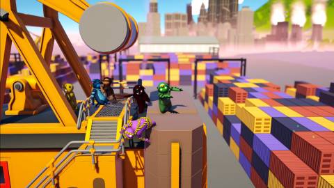 Gang Beasts multiplayer 5 players