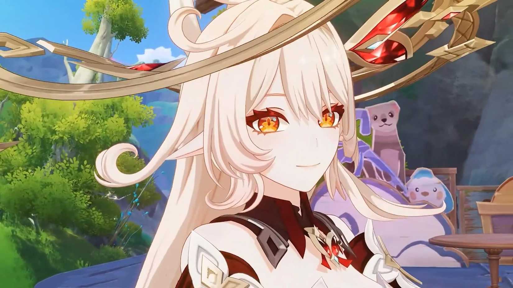 Genshin Impact: Personagens e mapa de Nod-Krai em destaque.