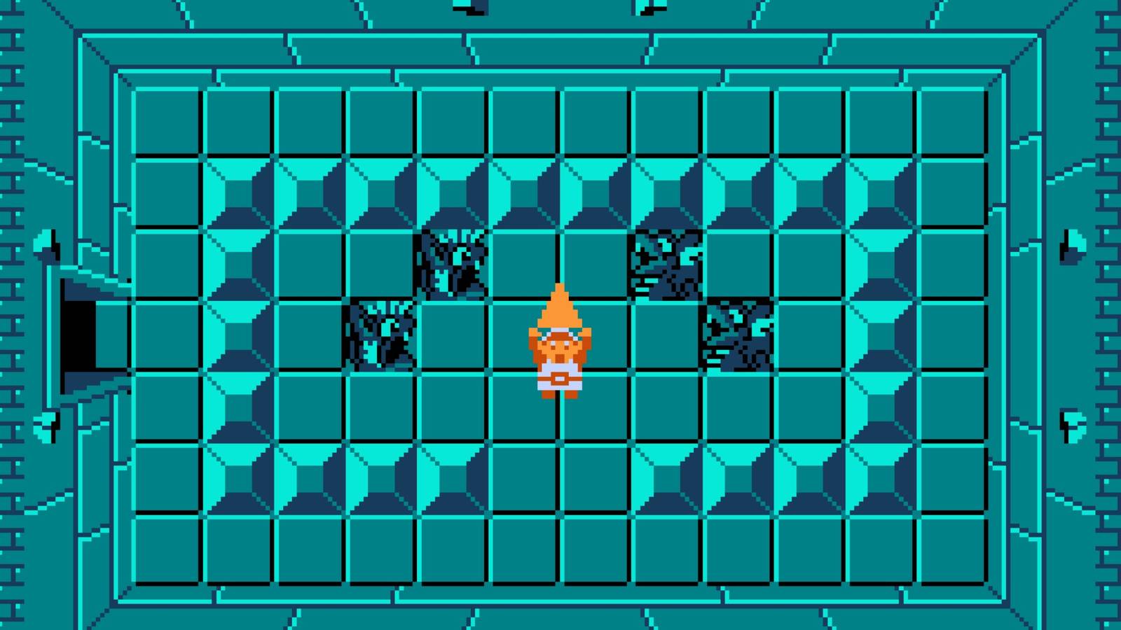 Getting a piece of triforce in The Legend Of Zelda (NES)