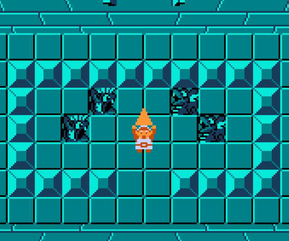 Getting a piece of triforce in The Legend Of Zelda (NES)