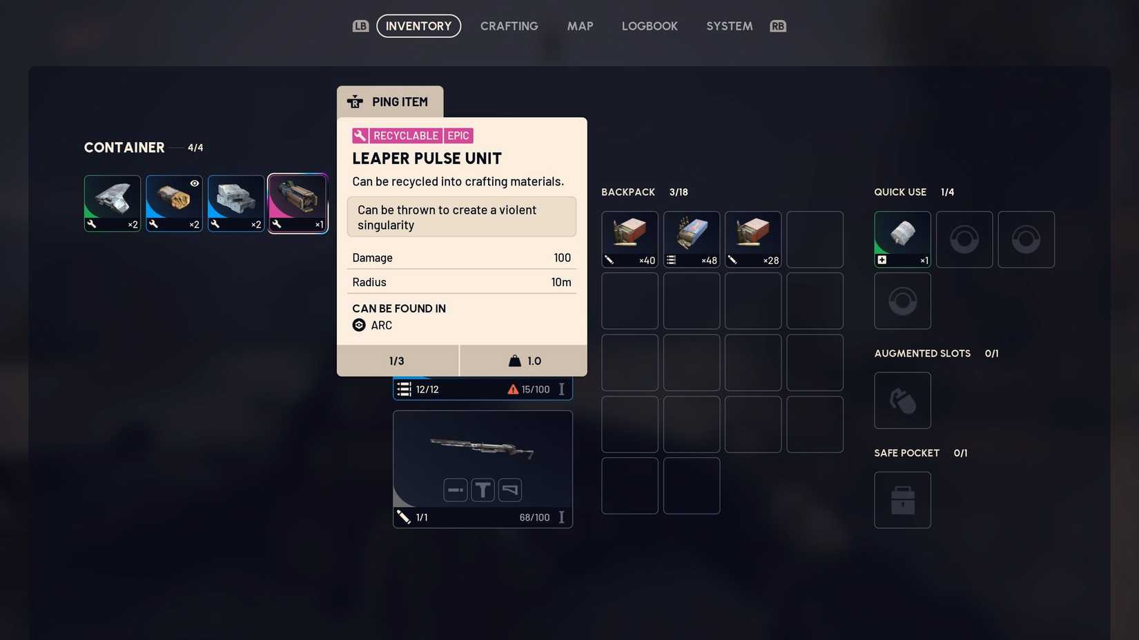 Obtendo a unidade Leaper Pulse em ARC Raiders