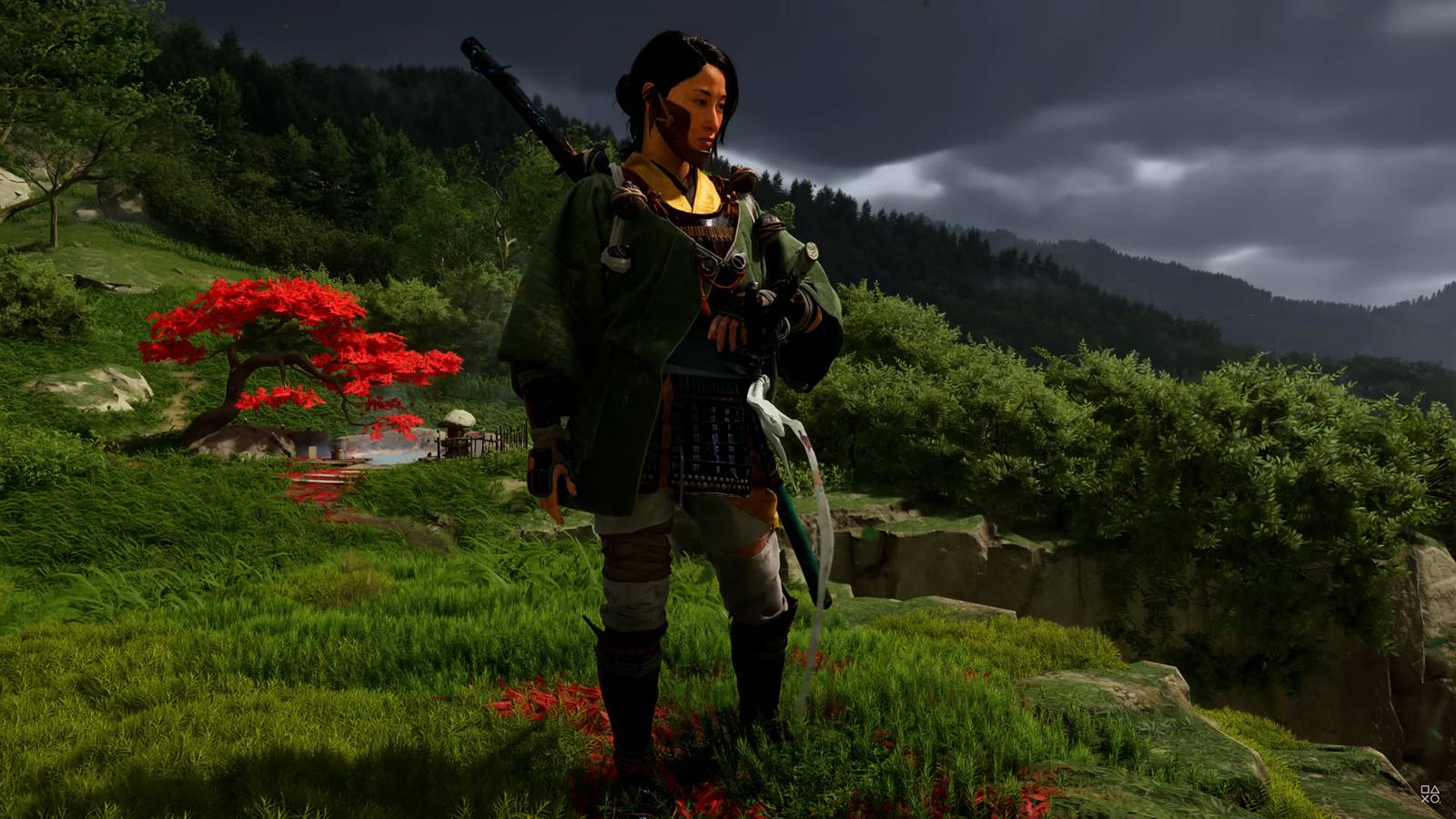 ghost of yotei new game plus armor set