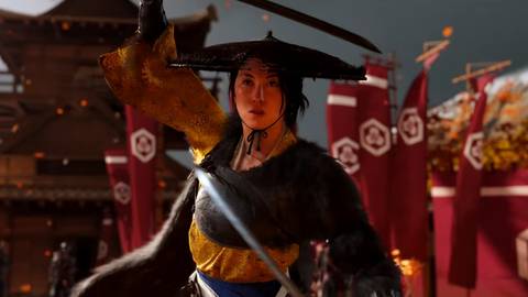 ghost of yotei - trailer screenshot