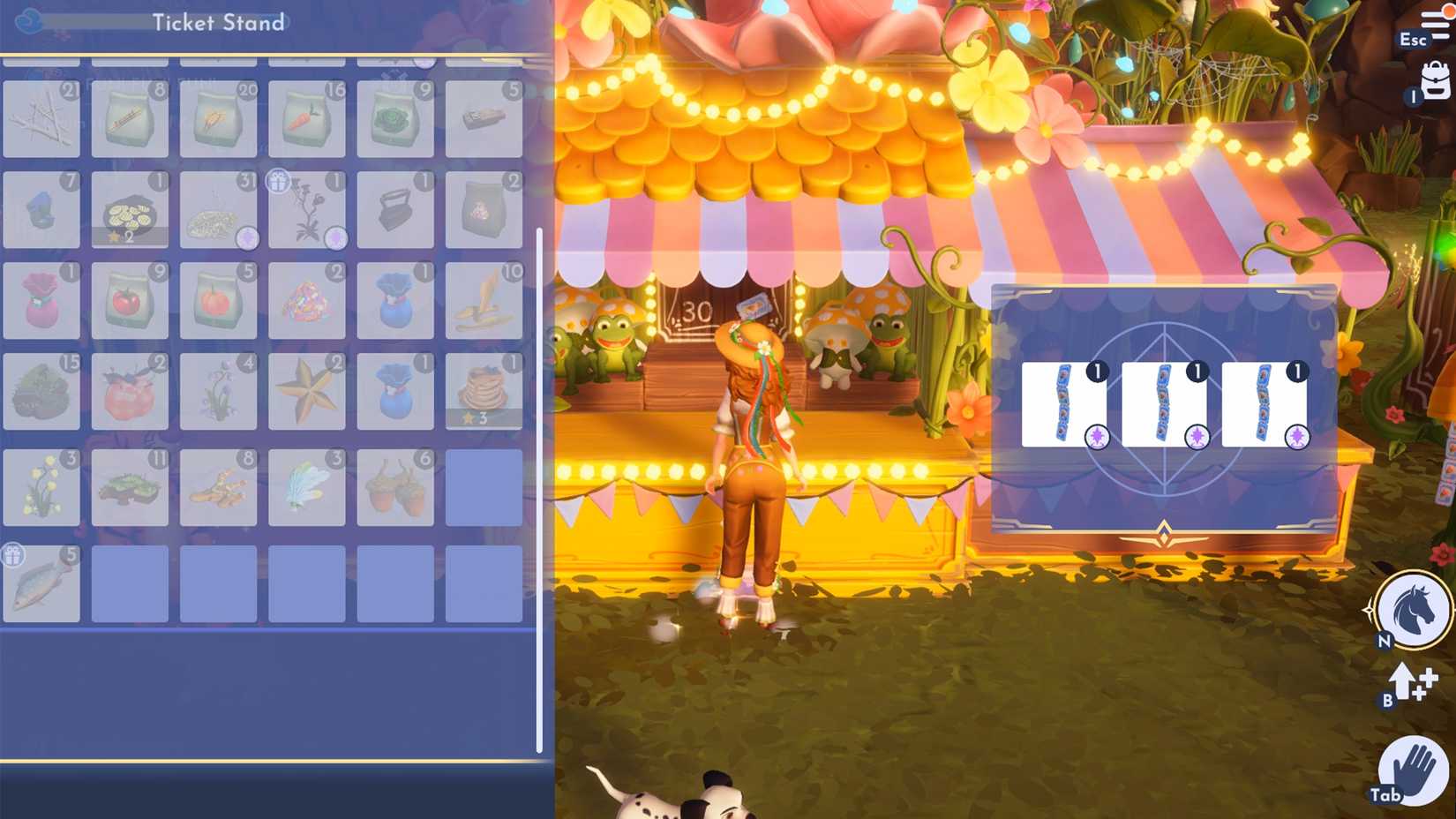 give tickets to get crystal key in ddv disney dreamlight valley