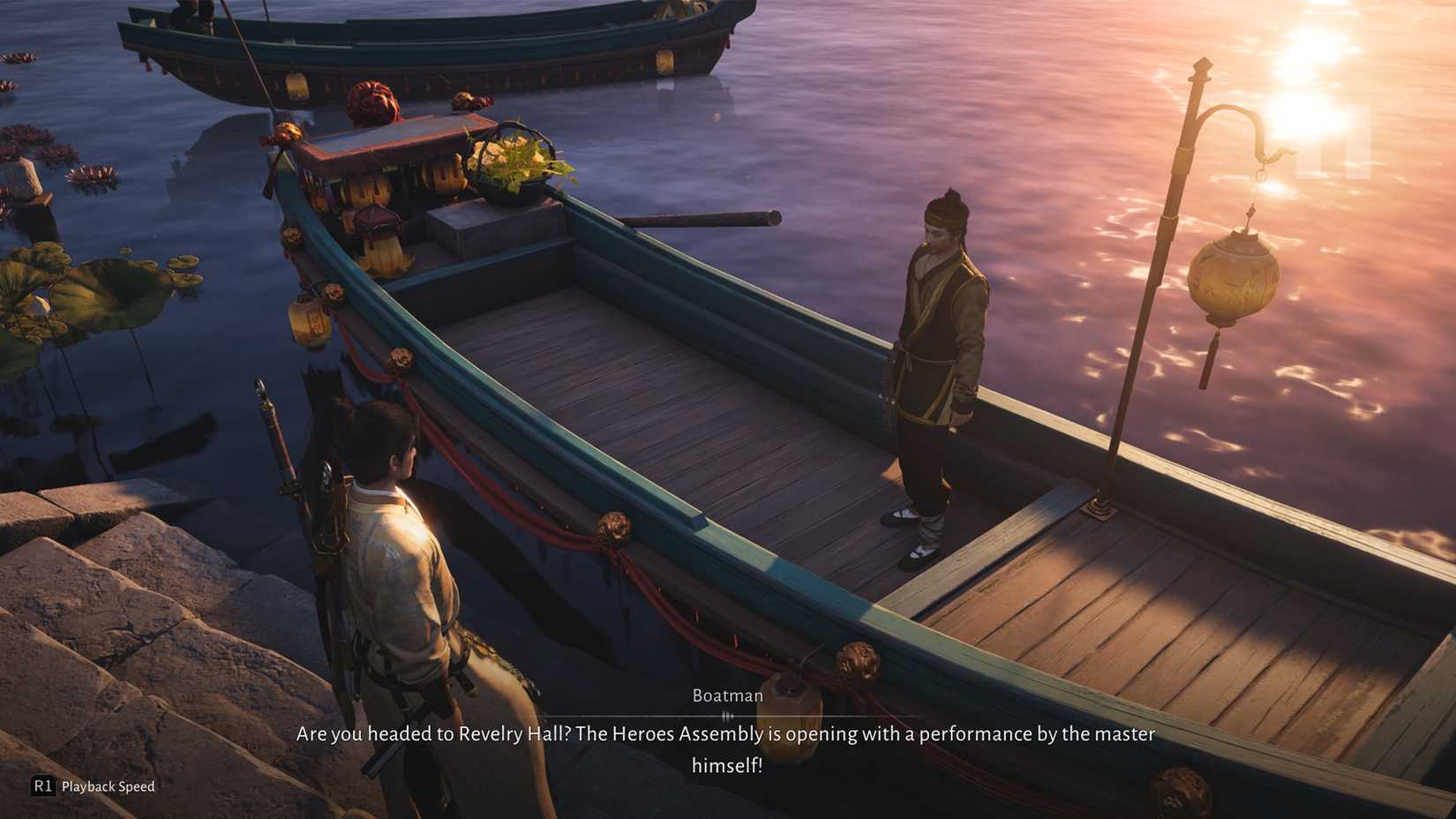 vá para a montagem do herói conversando com o barqueiro em wwm, onde os ventos se encontram