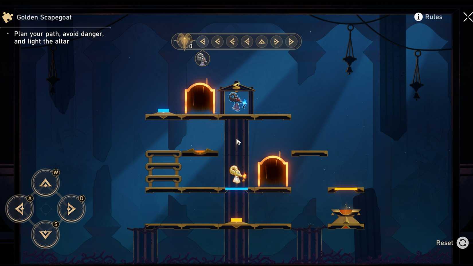 golden scapegoat 1 Memortis Shore Ruins Of Time solution in hsr honkai star rail