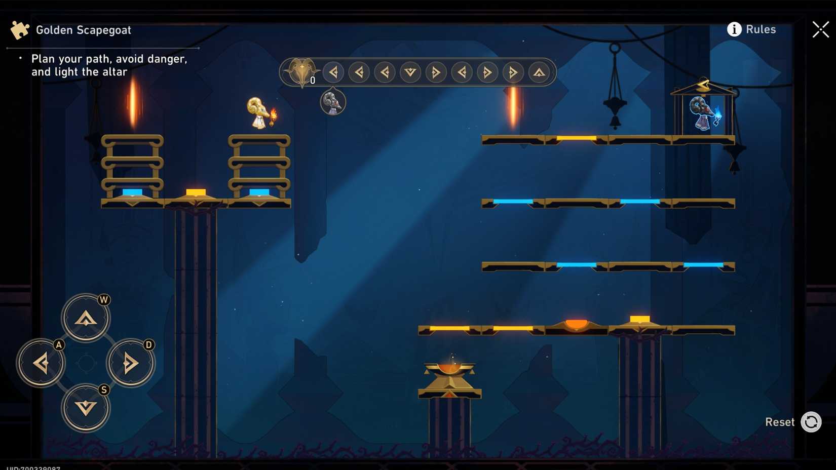 golden scapegoat 2 Memortis Shore Ruins Of Time solution in hsr honkai star rail