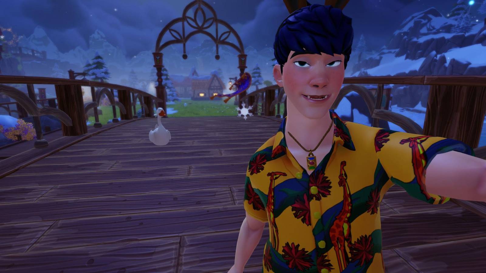 goose favorite food and location ddv