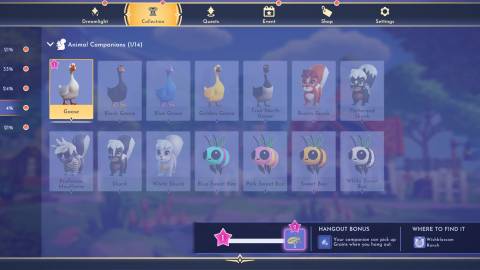 goose favorite food ddv