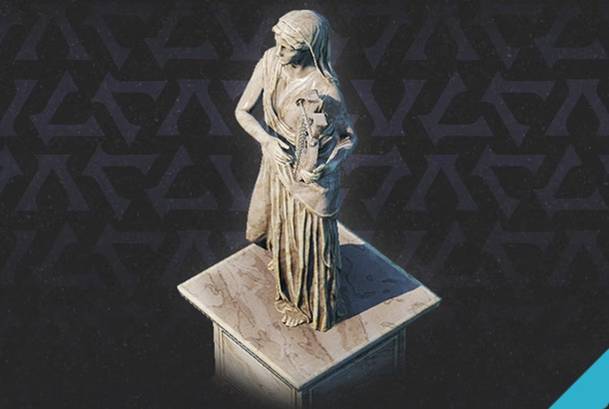 Harmonia statue Anno 117 Pax Romana