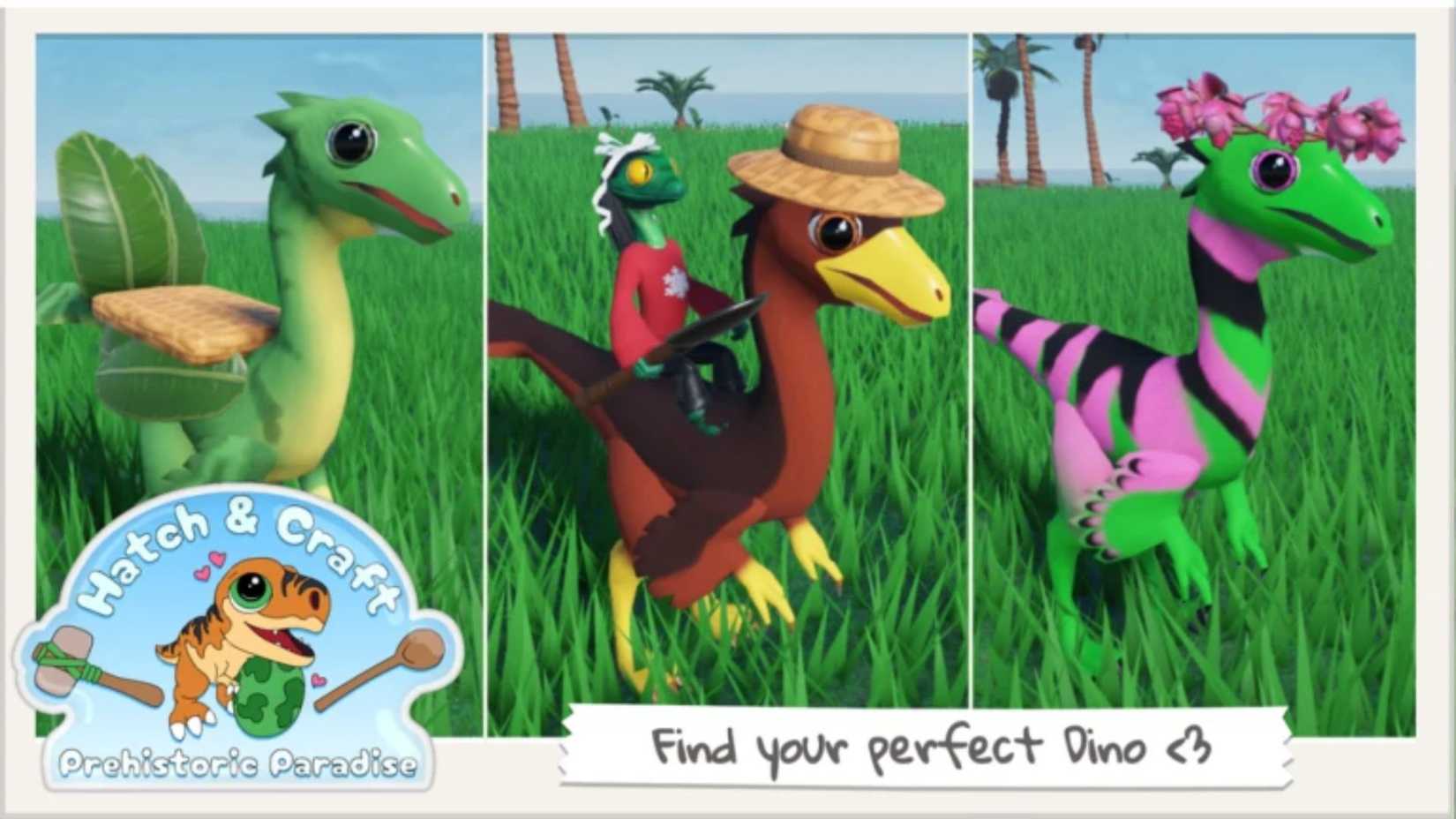 Hatch & Craft: Prehistoric Paradise - dinosaurs