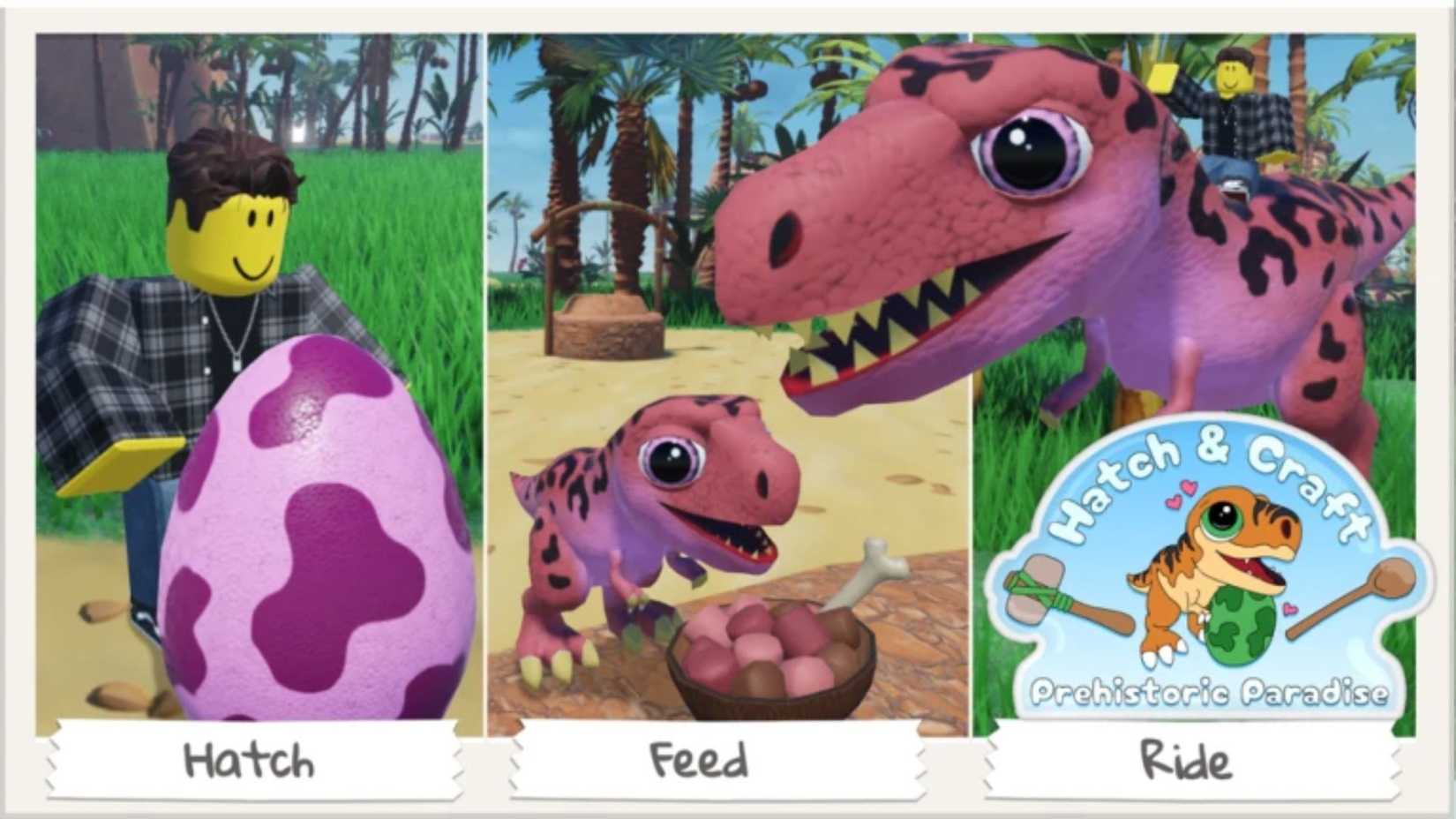 Hatch & Craft: Prehistoric Paradise - dinosaurs