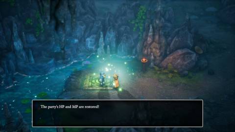 Healing in Dragon Quest 2 Remake