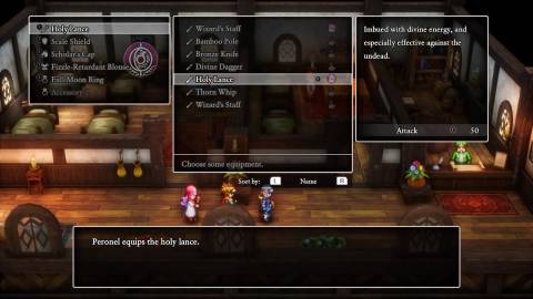 Holy Lance in Dragon Quest 2 Remake