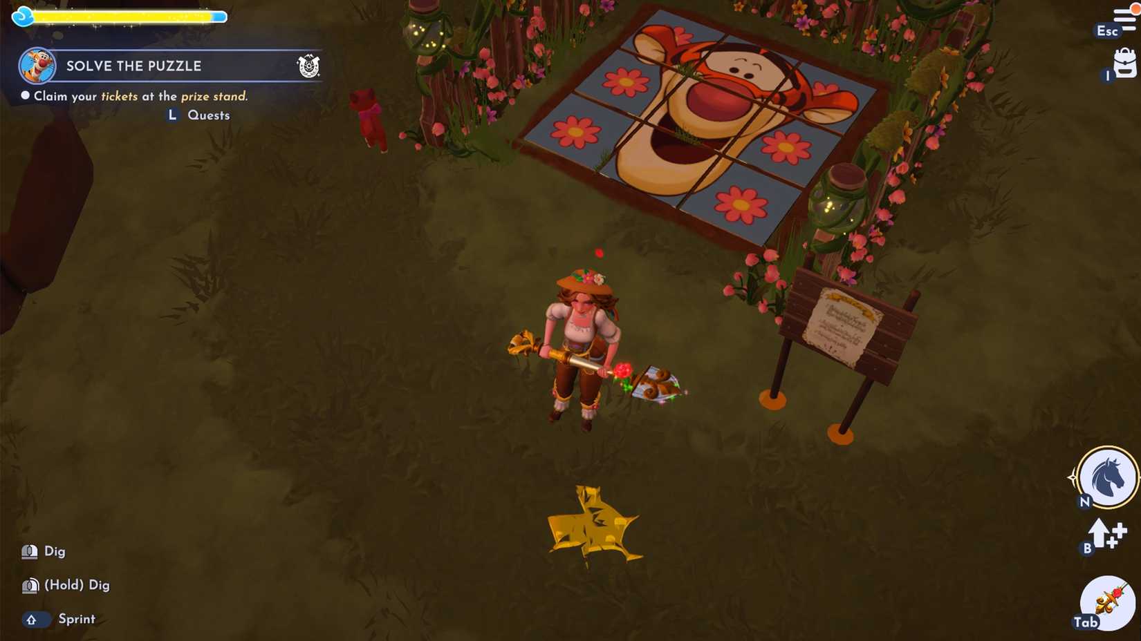 how to complete solve the puzzle quest in ddv disney dreamlight valley