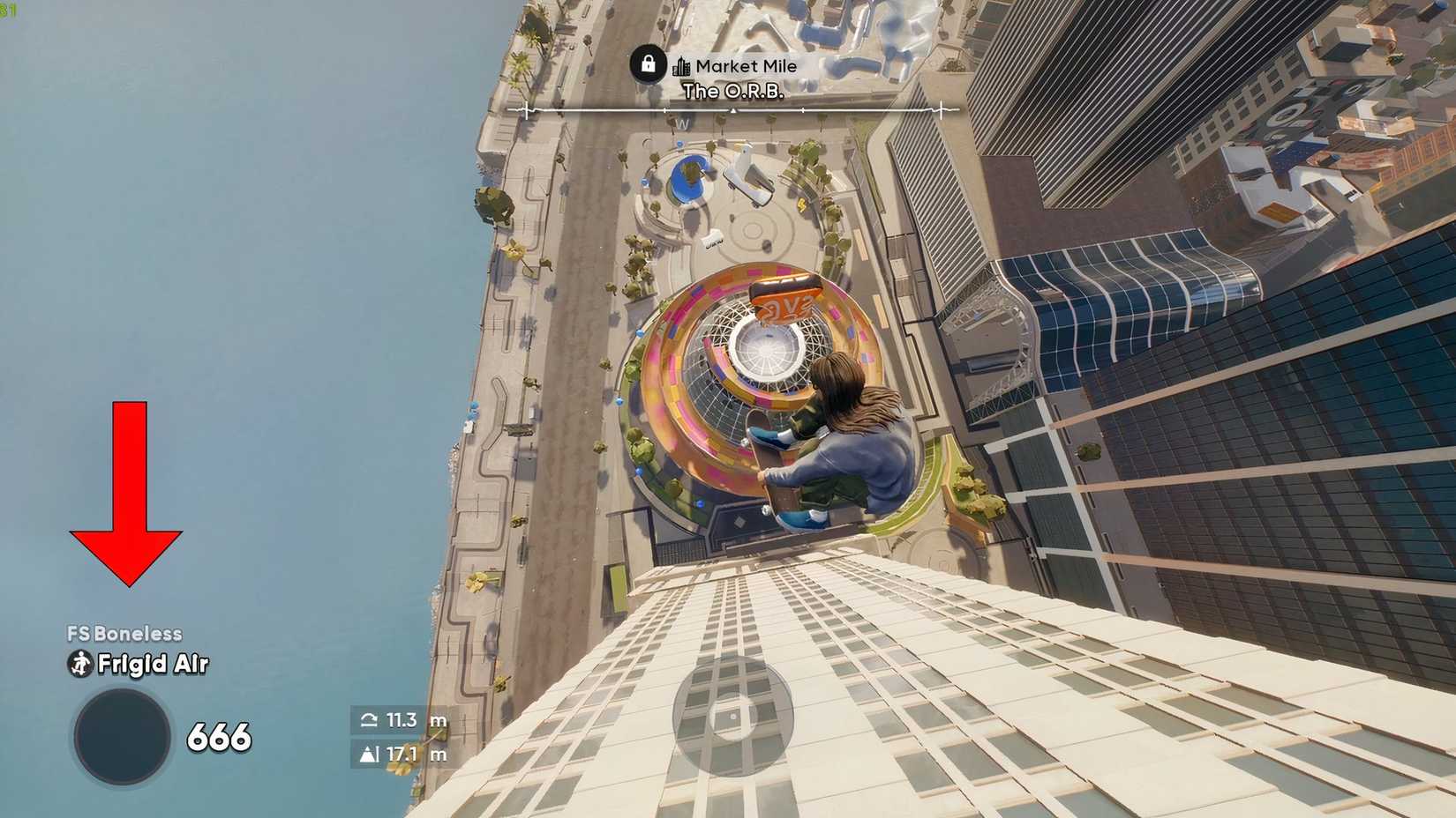 how to earn 666 score in sequences starting with fs boneless in skate