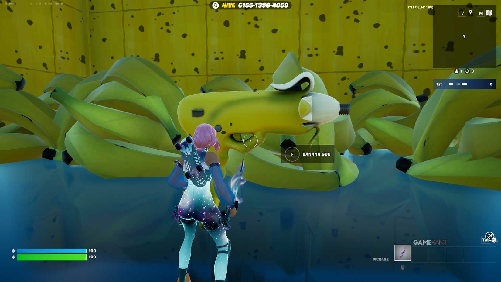 how to get the Banana Gun in 1v1 with Every Gun (Fortnite) - 4