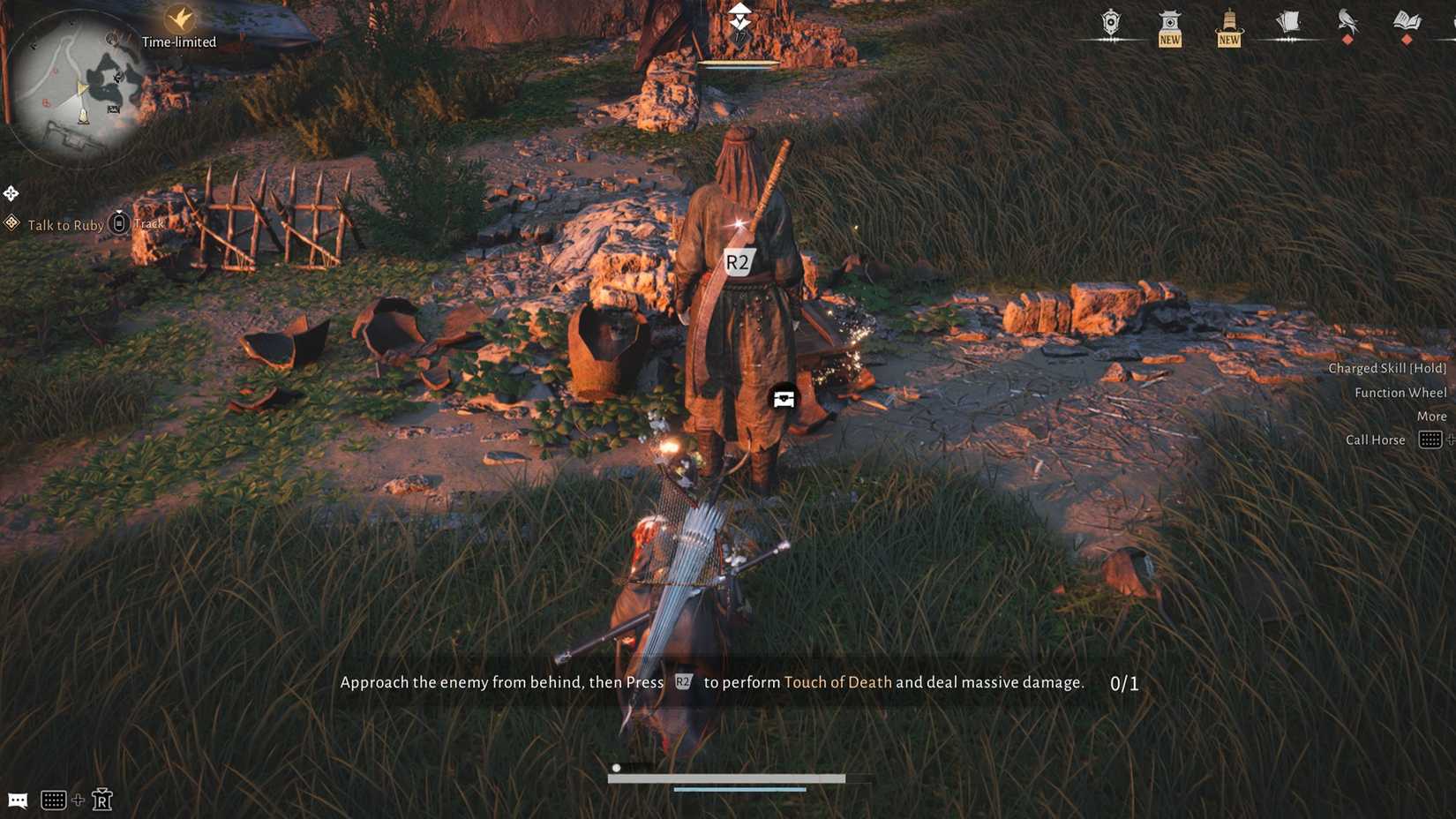 how to perform touch of death in wwm where winds meet