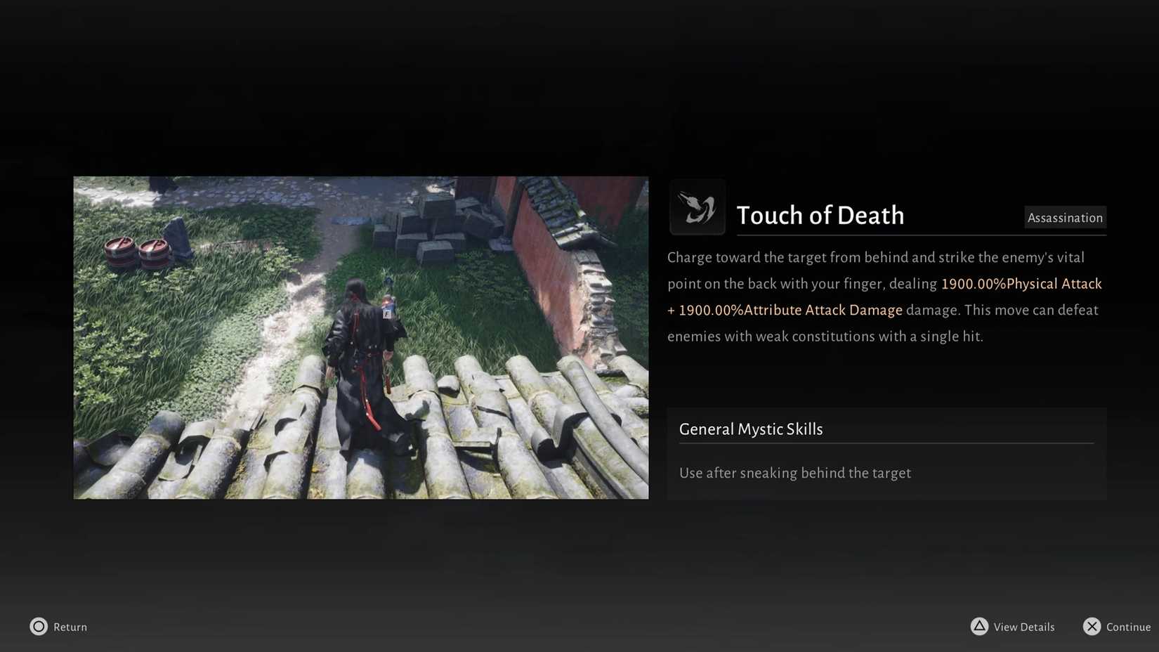 how to unlock touch of death in wwm where winds meet