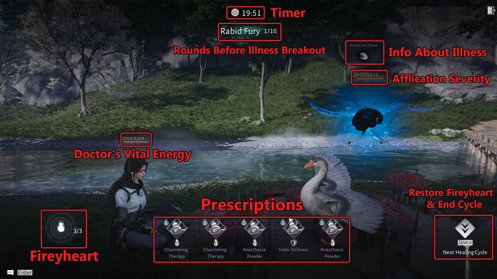 how to use prescriptions to heal in wwm where winds meet