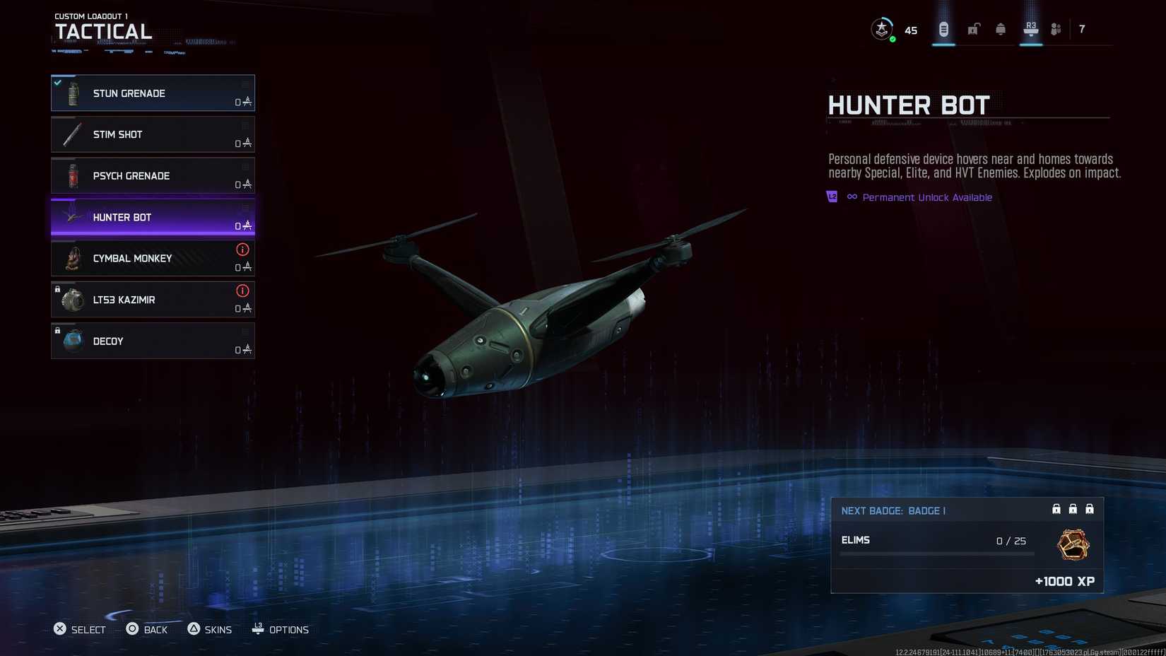 Hunter Bot Cod How to Unlock All Tactical Equipment in BO7 Zombies
