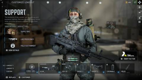 BF6 Support Gauntlet Loadout