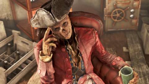 FO4 Hancock on chair