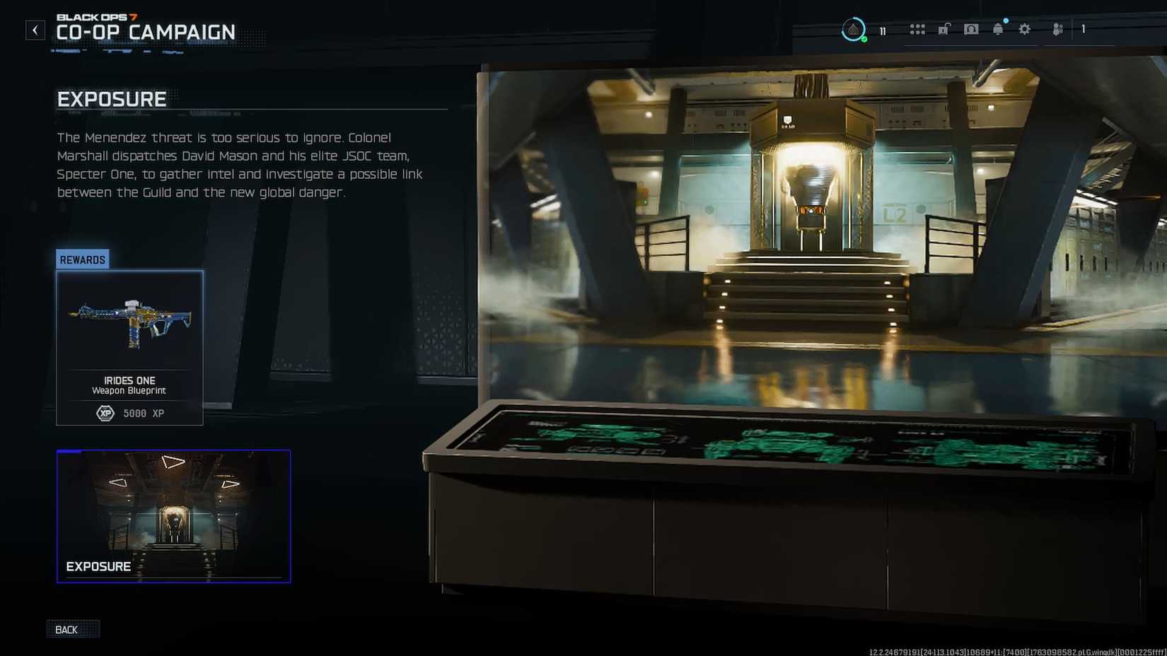 COD BO7 Campaign Mission Screen