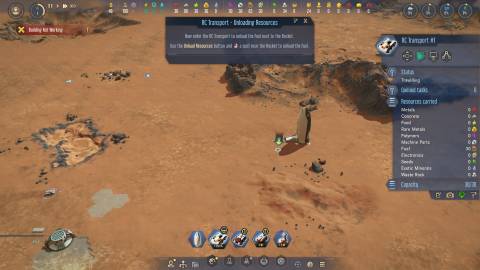 In Surviving Mars, players can explore even before landing using Orbital Probes