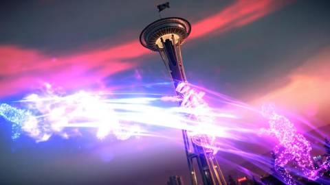 infamous-second-son-neon-sprint-space-needle