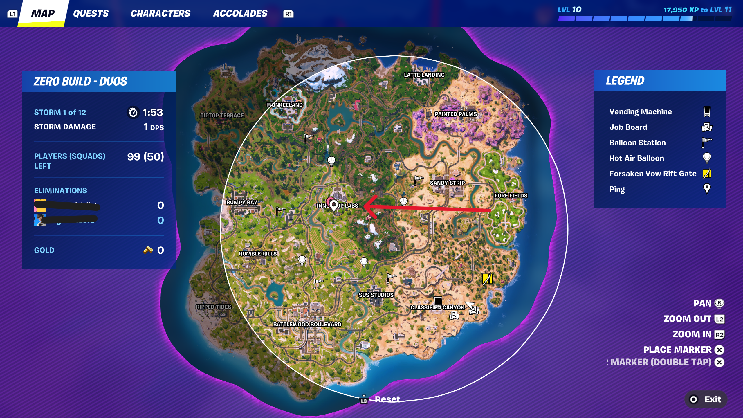 How to Use the Unstable Element in Fortnite