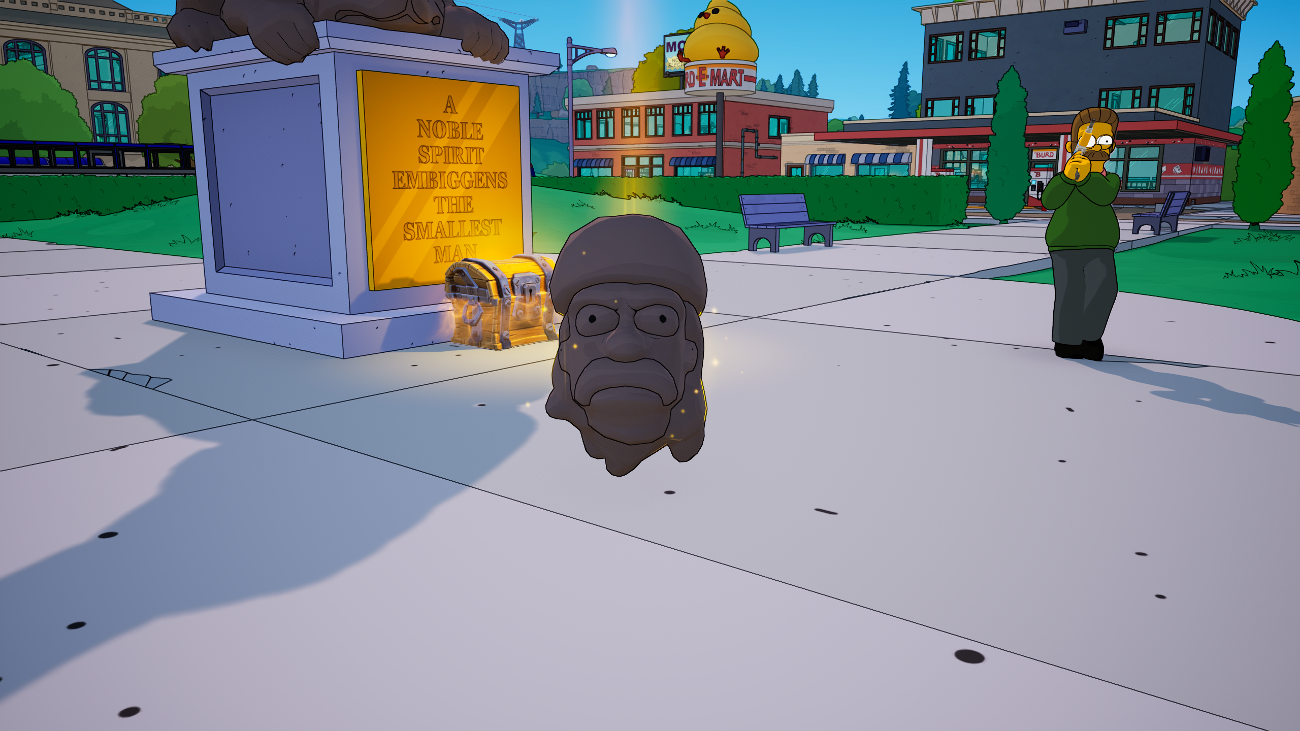 All Mythic/Exotic Weapons in Fortnite Simpsons