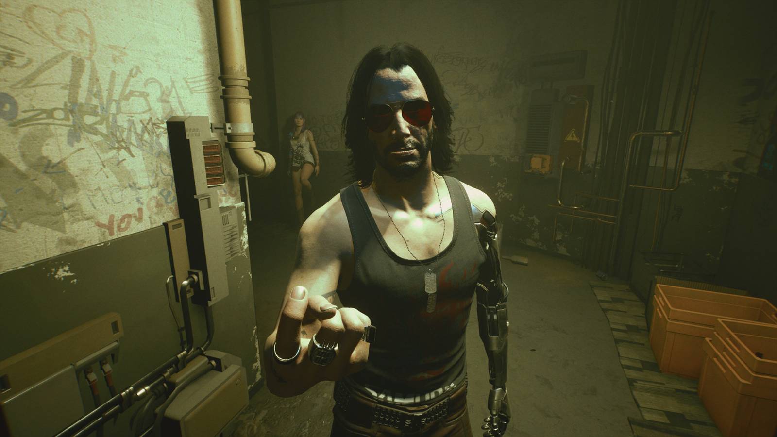 Johnny in Cyberpunk 2077