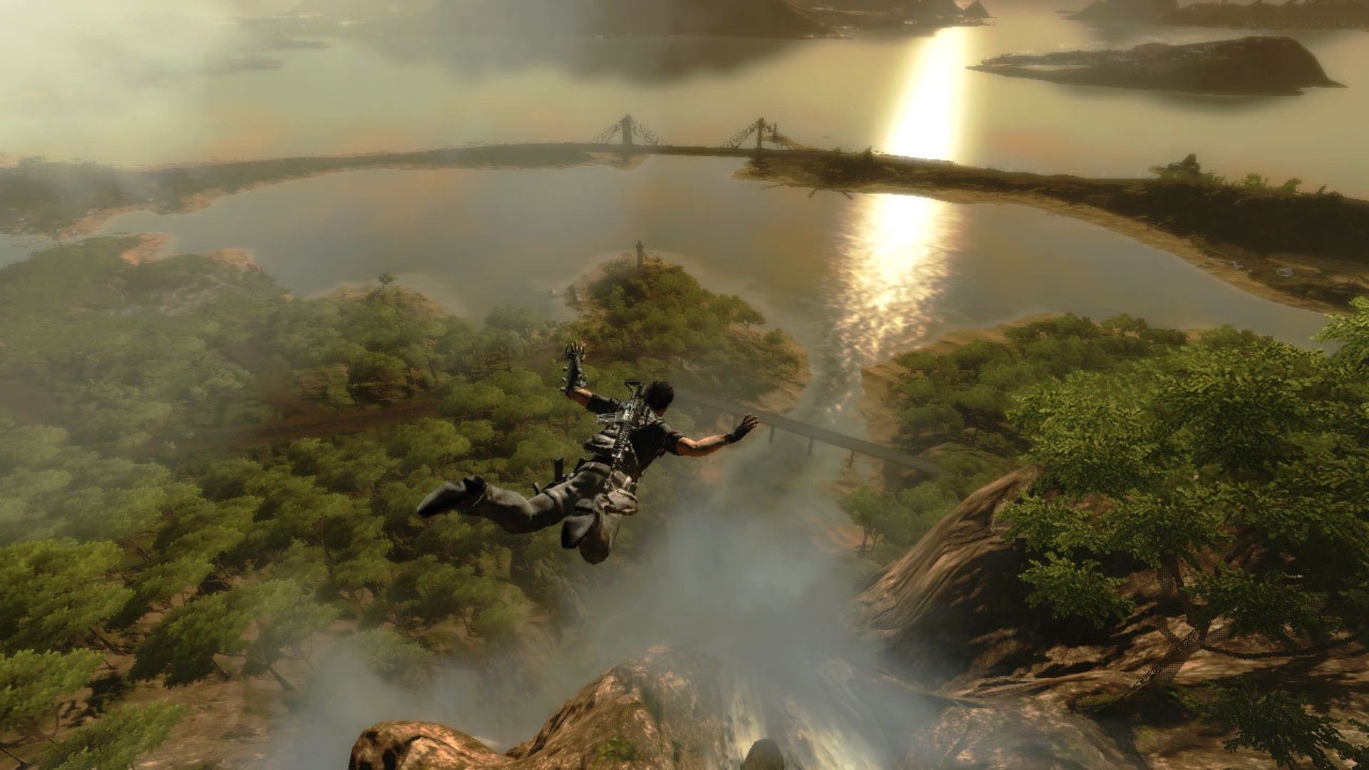 Just Cause 2 Parachute Drop