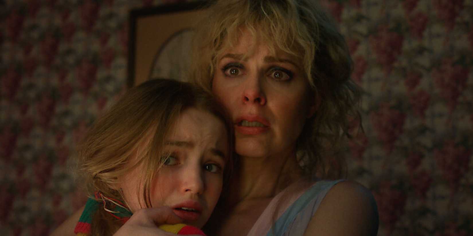 Karen Wheeler and Holly in Stranger Things Season 5