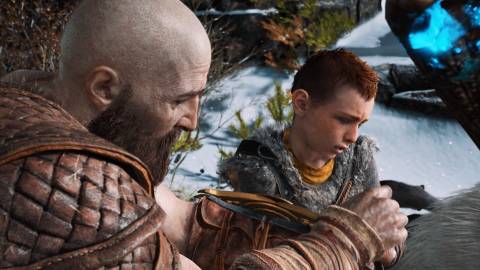 Kratos and Atreus in God of War (2018)